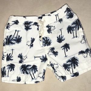 Like New! Peek Palm Tree Shorts, Size 18-24
